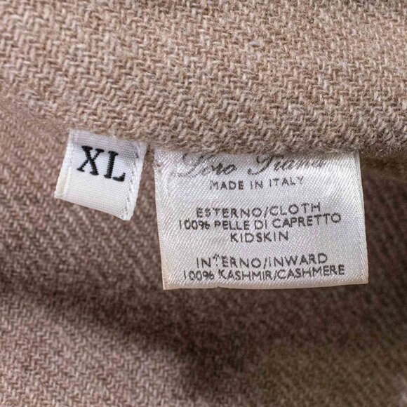 Loro Piana Deerskin Suede Leather Jacket Coat Made in Italy - Picture 14 of 16